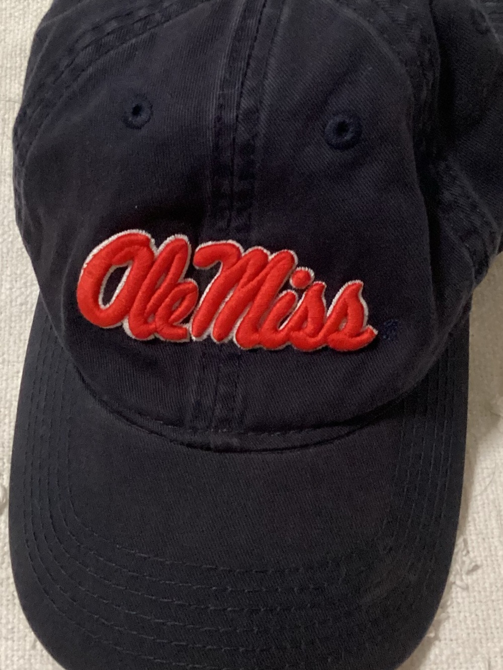 Legacy Mississippi Ole Miss Rebels Football Top Of The World Men's adjustable